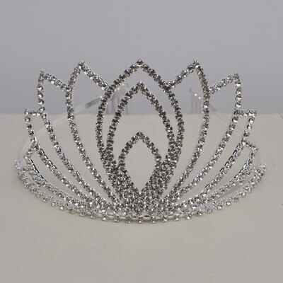 J60756T1S CLR/S 3&quot; LRG FLMS TIARA