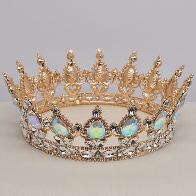 HJ2997T3G AB/G TRDRP STN CIRCLR TIARA