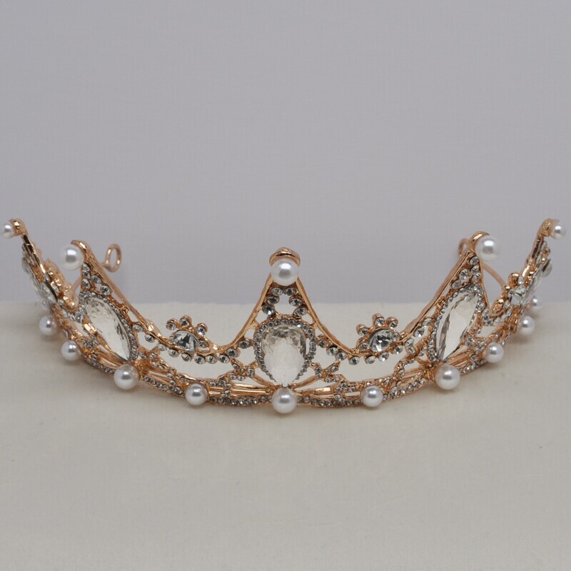 HJ2593T39S1 PRL/CLR S RND STN TIARA