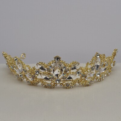 HJ2654T1G CLR/G MRQU STNS TIARA