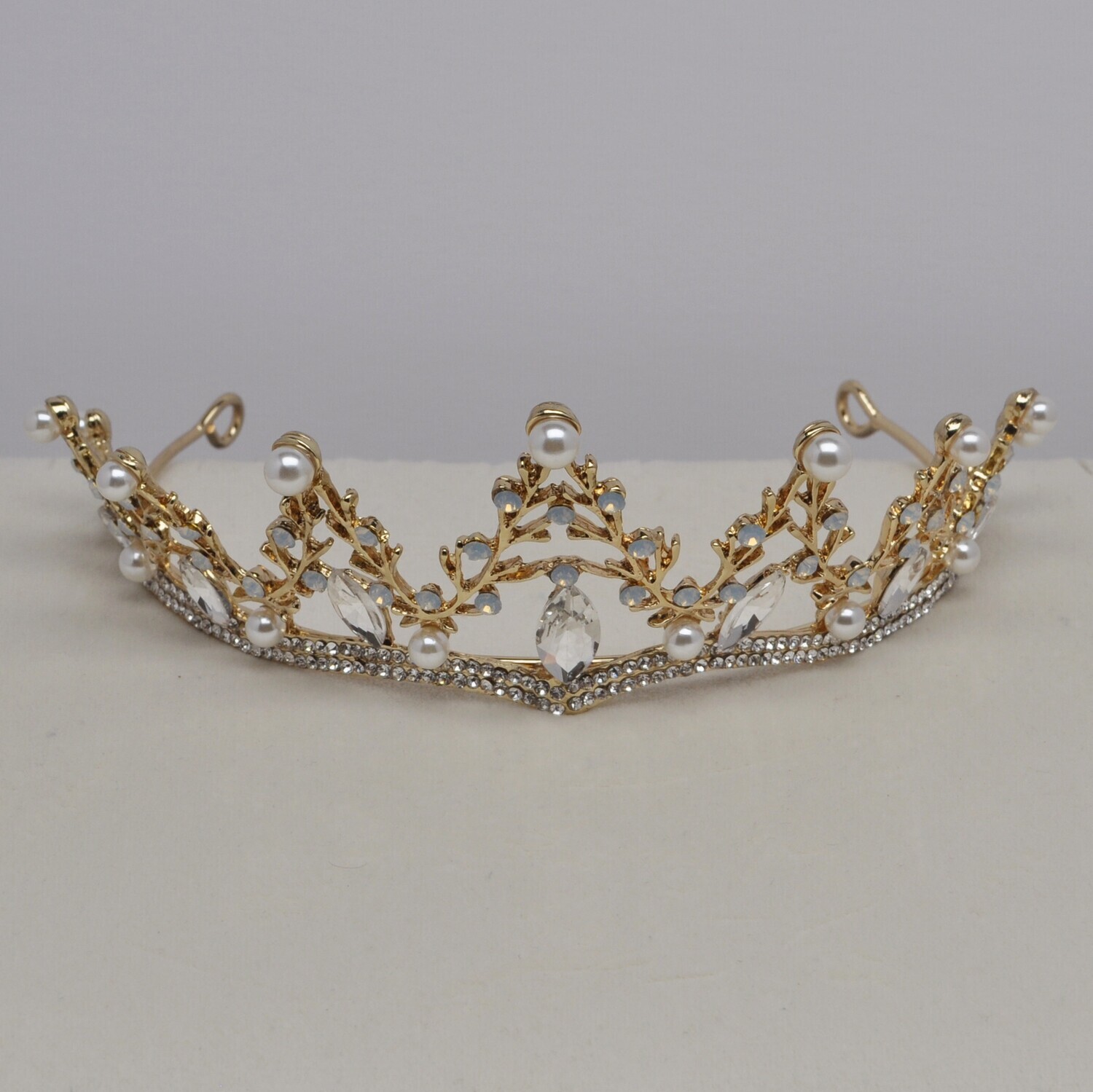 HJ2834T40G PRL/G BRANCHES 2&quot; TIARA