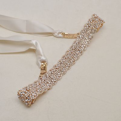 J59166L1G CLR/G SMLL RND STN RIBBON BLT