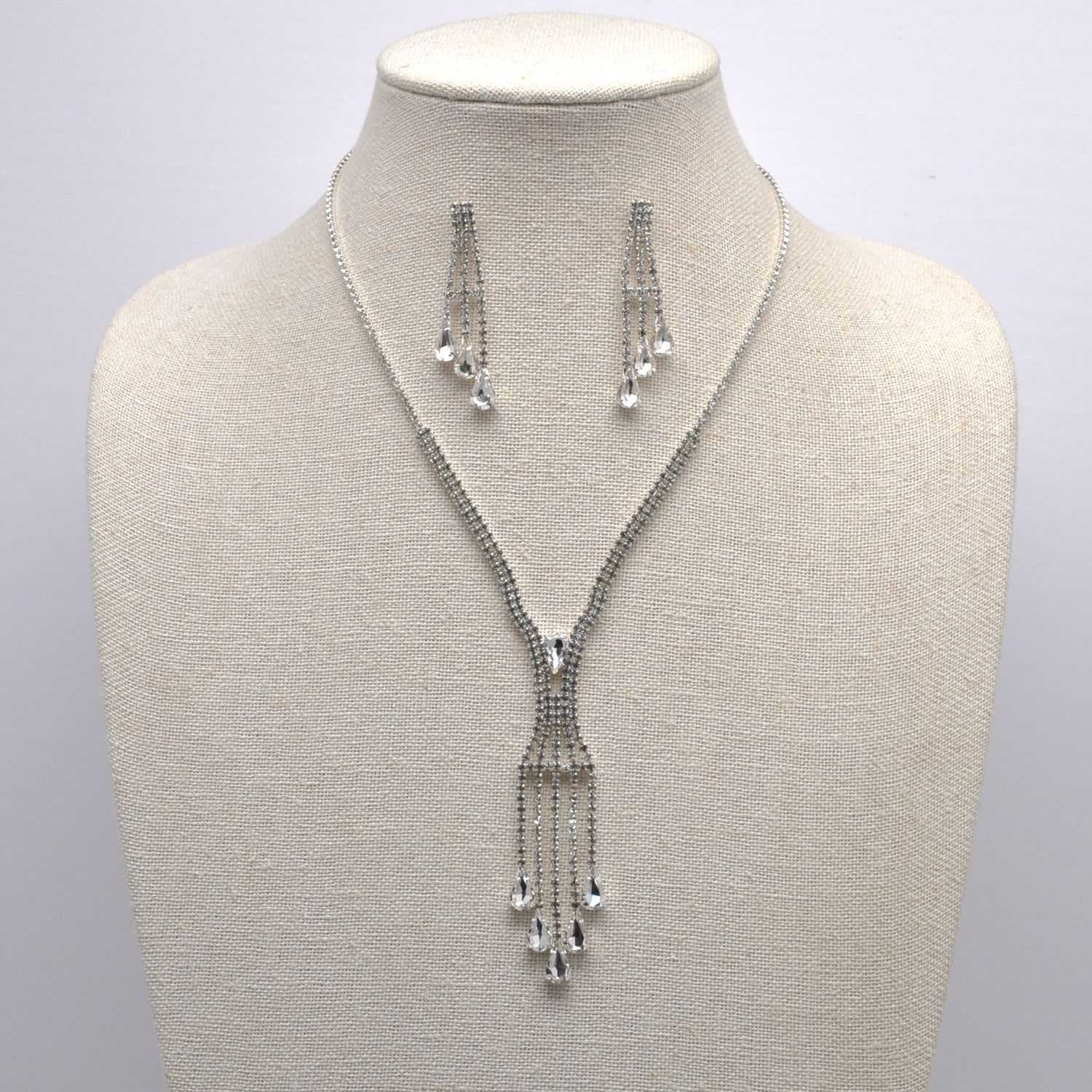 J18596S1S CLR/S TRDP DNGLS NECK SET