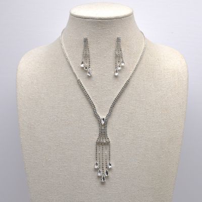 J18596S1S CLR/S TRDP DNGLS NECK SET