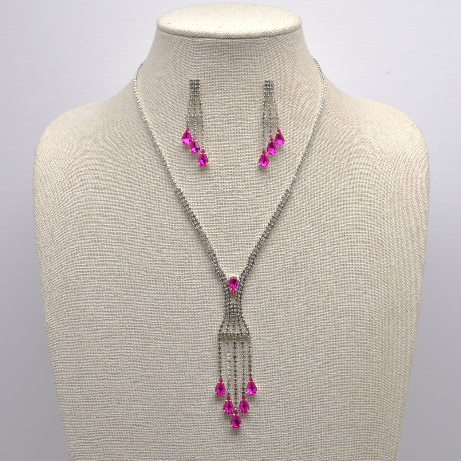 J18596S27S FUC/S TRDP DNGLS NECK SET