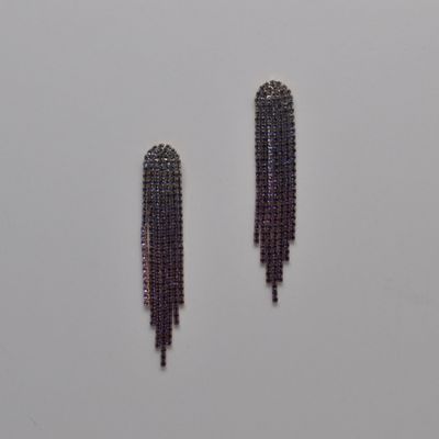 CC0002E64G TNZ/G OMBRE TASSL EAR