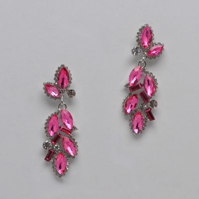 YJ1902E69S1 ROSE/S FLOWER SHAPE PST EAR