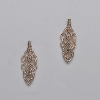 EN6443E1RG CLR/RG FRAMED SHP PST EAR