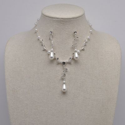 EN19627S39S PRL/S LEAVS DNGL NECK SET