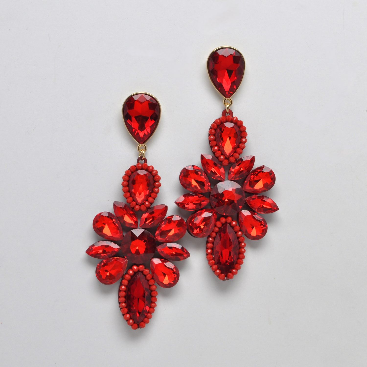 LB3312E10G SIAM/G LRG 4-3/4&quot; FLWR DNGL EAR