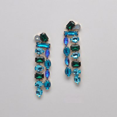 CN02113E25G   TEAL MULTI /G  ASST SHAPE STN  DGL  ER