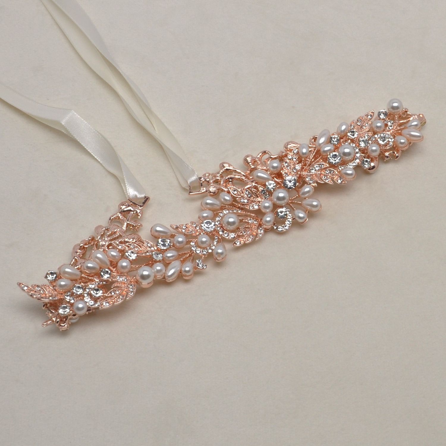 EN1307L39RG1 PRL/CLR/RG OVL/FLOWER BELT