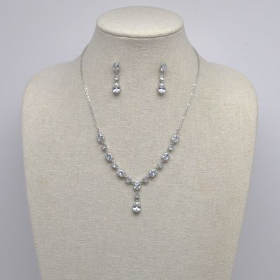 CN00488S1S CZ/S OVAL STONES CNTR DNGL SET