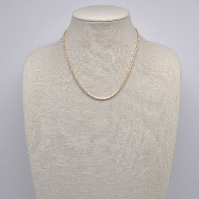 CN01204N1G CZ/G RND STN NECKLC