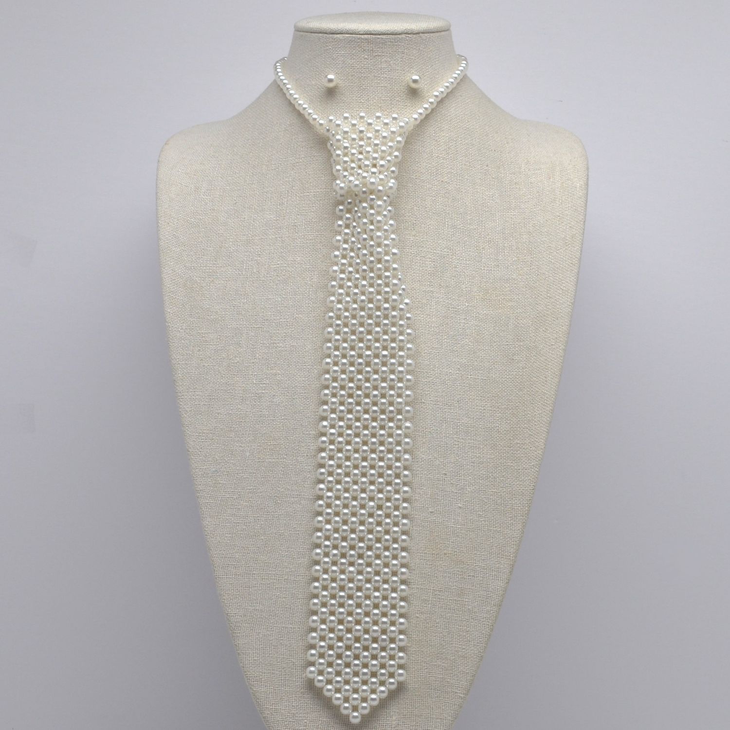 CJ131S40G PEARL TIE SET
