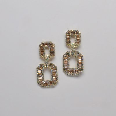 SI1510E4G LTCO/G BAGUET STN LNKD SQURS ER