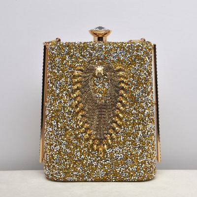 HF0134CGOLD GOLD DRZY CRY W/MRQS STNS PUR