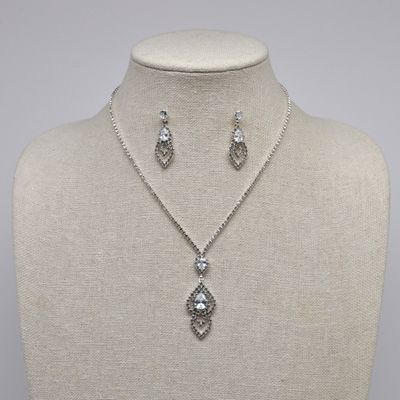 EN20386S1S CZ/S FNCY TRDP PENDNT NK SET