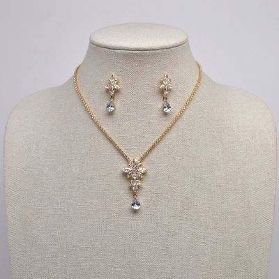 EN20384S1G CZ/G FLWR TOP / TRDP BTM  NK SET