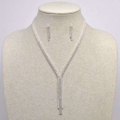 J18531S1S CLR/S LARIAT NECK SET