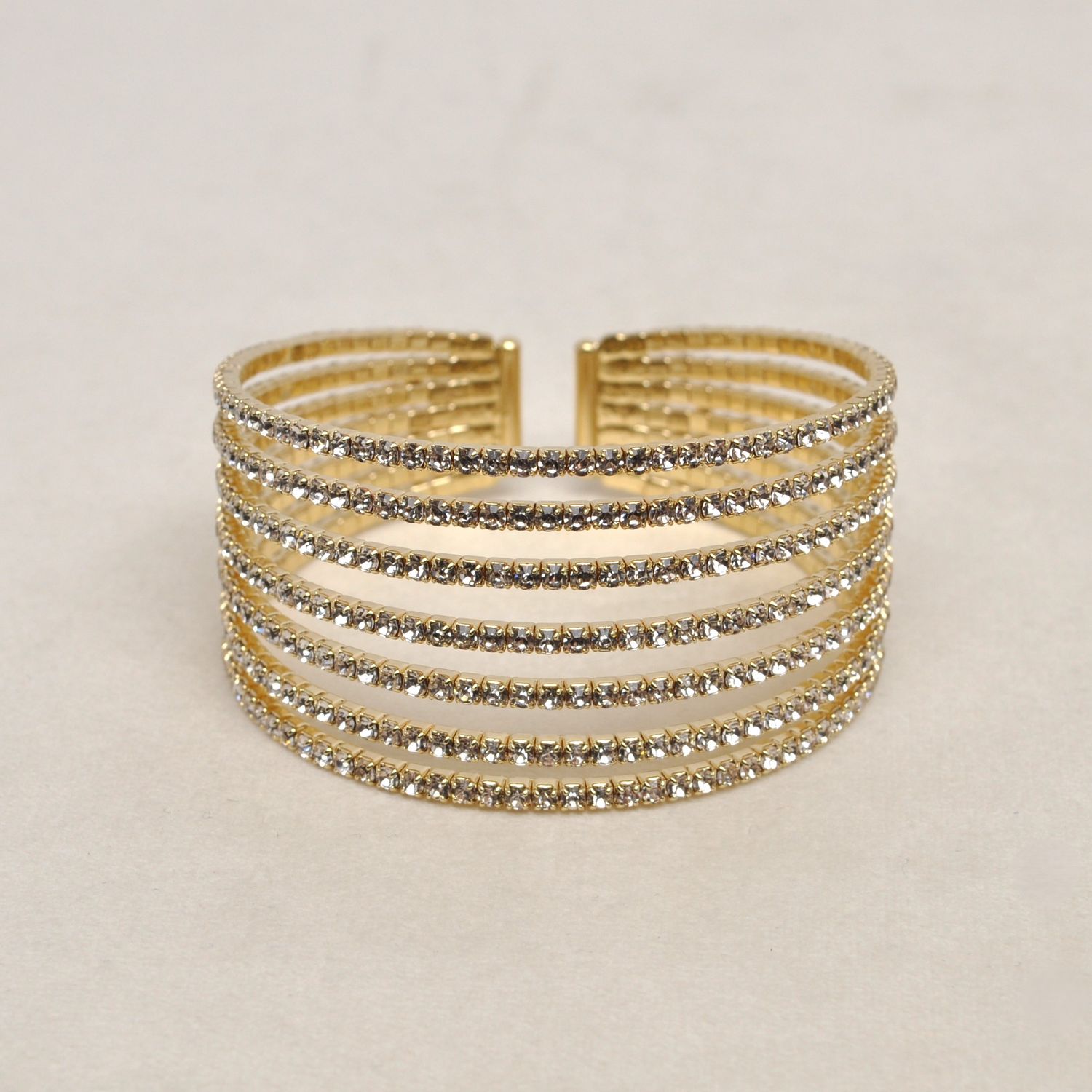 J84268B1G CLR/G 7 ROW CUFF BRAC