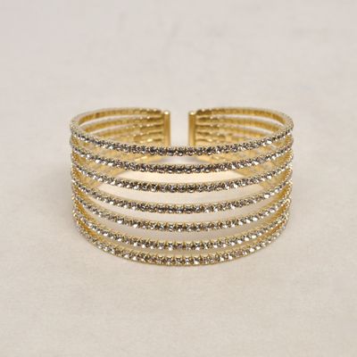 J84268B1G CLR/G 7 ROW CUFF BRAC