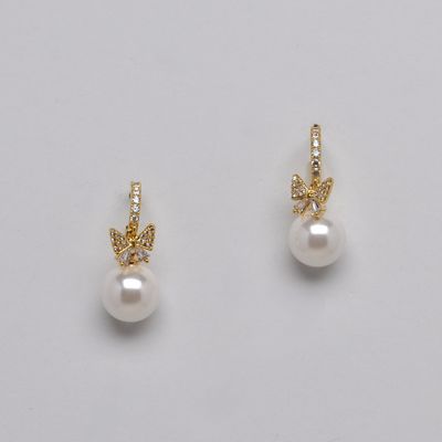 LB326434E40G PRL/G BOW DNGL EAR