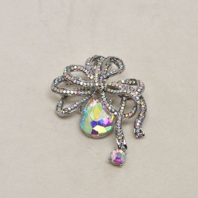 MQ1143P3S AB/CLR/SIL PIN W/OVAL S