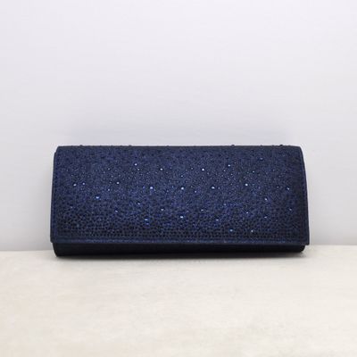 CJ12721C8S NAVY RCTNGL SM CRY PURSE