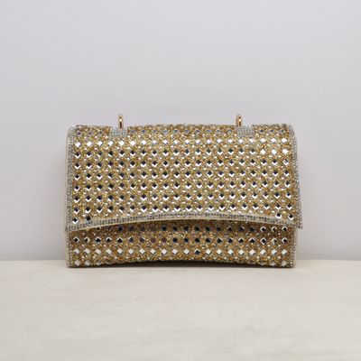 HF0170CGLD GOLD ALLOVR DIAMND SHP CRY PURS