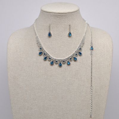 J18616S13S AQU/S TRDP LACE-LK 3 PC NK SET