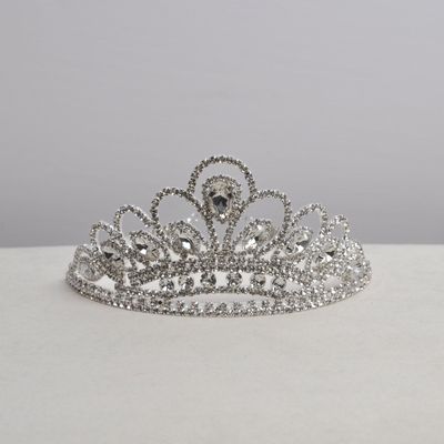 J60718T1S CLR/S 2.35&quot; MRQUS STN TIARA