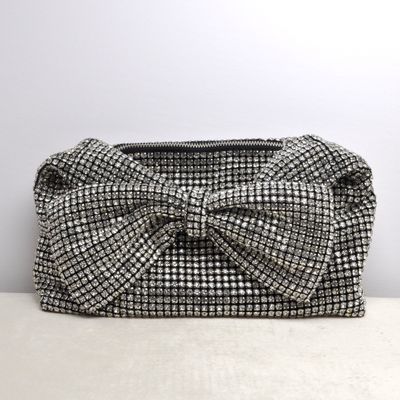 HF0183CSILV ALLOVR CRYS BOW PURS