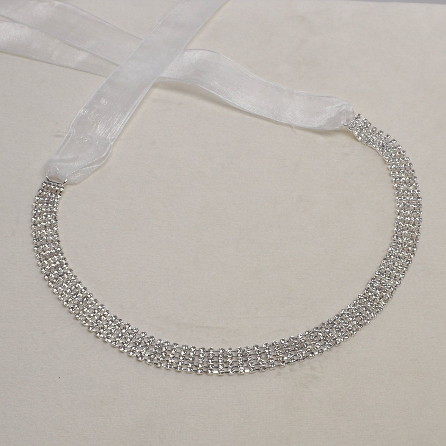 CJ0842L1S 5 ROW SMALL RHINESTONE BELT