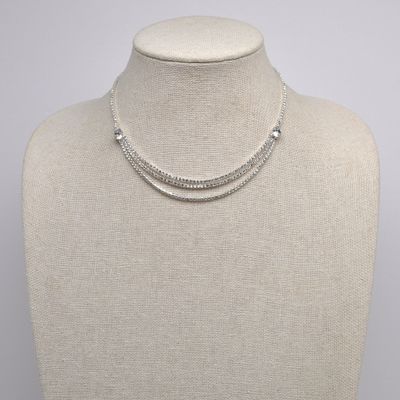 J6956N1S CLR/S 3 LAYR SLIDER BCKDRP NECK