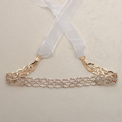 CJ0843L1G CLR/G SMLL RND STN RBB BELT