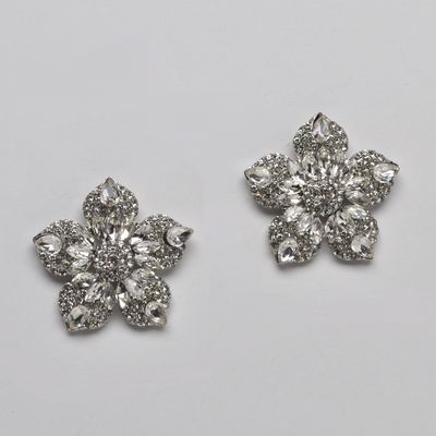SI2433E1S CLR/S FLWR STUD EAR
