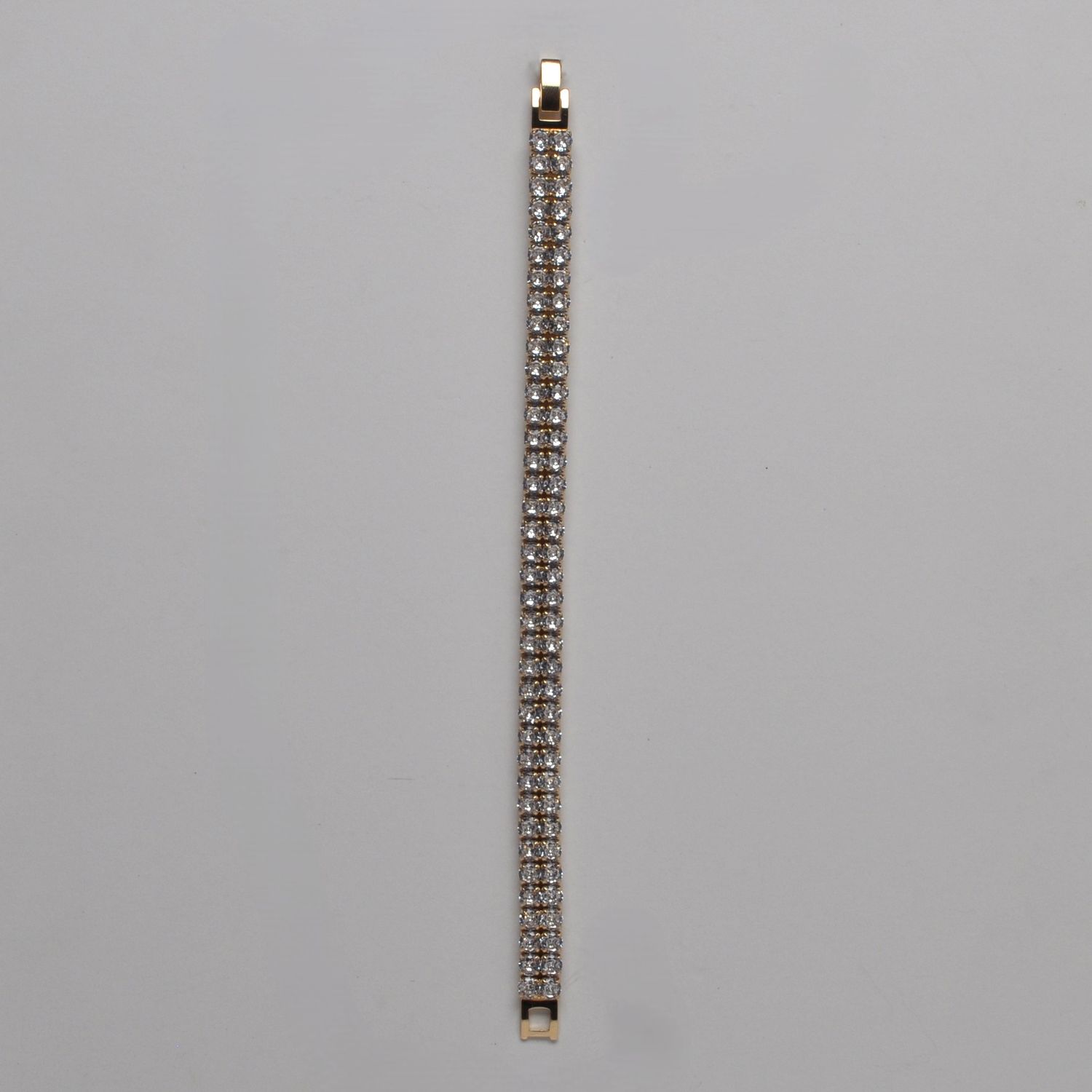 CL0067B1G CZ/S 2 LINES SMLL RND ST BRAC