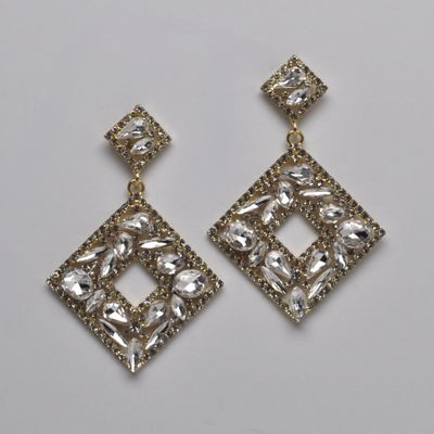 SI2449E1G CLR/G OPEN DIAMND-SHP ER