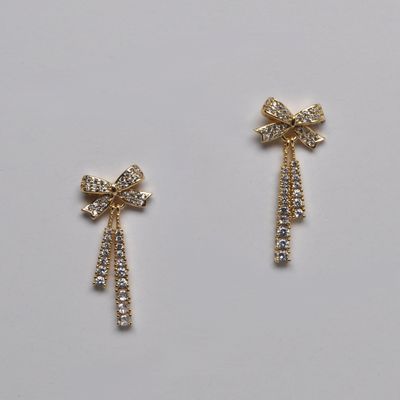 YJ2430E1G CZ/G BOW W/RIBBN EAR