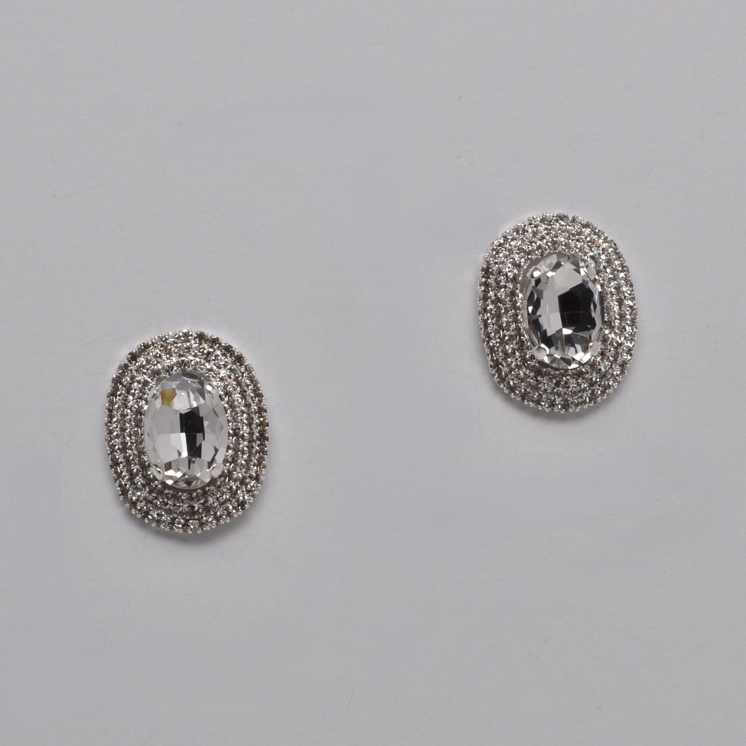CC0053E1S CLR/S FRMD OVAL EAR