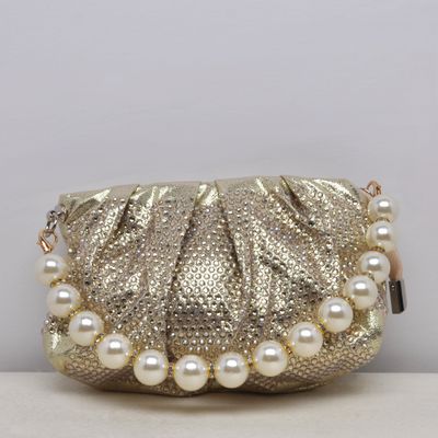 HF0185CGOLD SML CRY FRNT CLTCH PUR