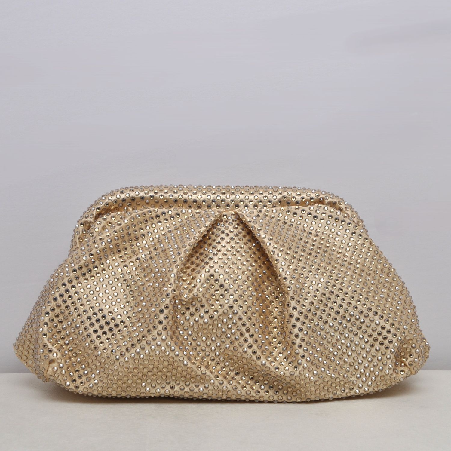 HF0193CGOLD ALLOVR SML CRY CLTCH PUR