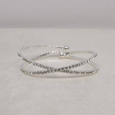 J83361B1S CLR/S X SHAPED CUFF BRC