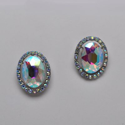 CJ0169E3S AB/S LRG FRMD OVAL CLIP EAR