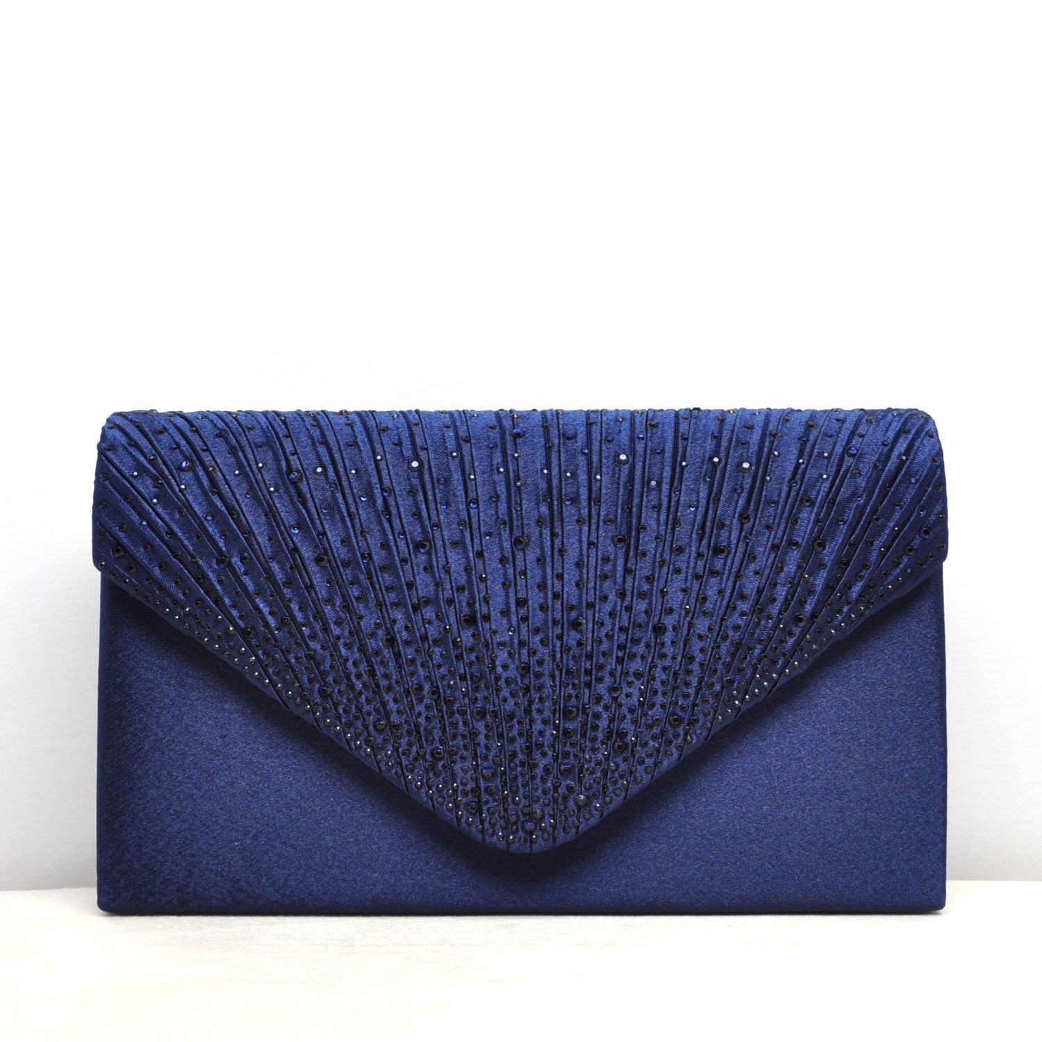 CJ11676C8S NAVY/SIL RCTNGL SM CRY PURSE