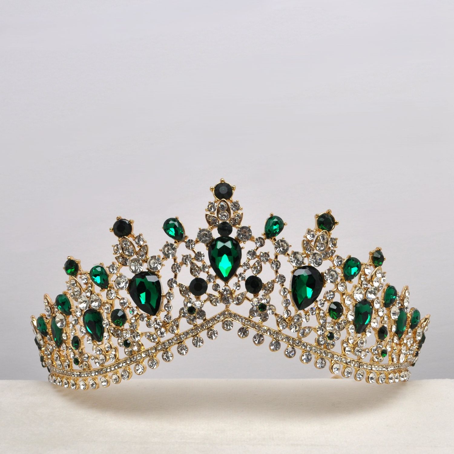 HJ046T18G EM/G TDRP BAROQUE TIARA