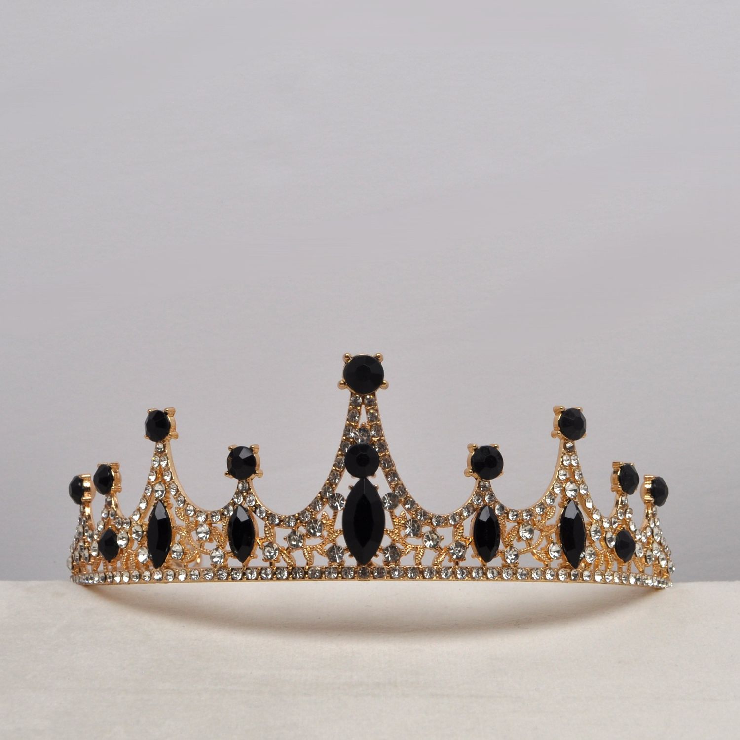 HJ2936T2G JET/G MRQ/RND STNS TIARA