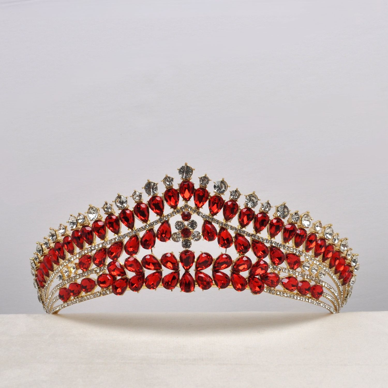 HJ3256T9G SIAM/G CNTR FLWR TIARA