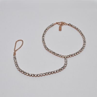 EN5131A1RG CLR/RG ROW RND STN ANKLE